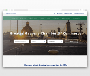 Responsive web design in Massena - H3 Designs