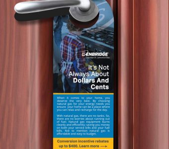 Enbridge St. Lawrence Gas Door Hanger