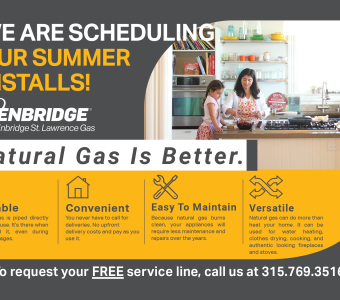 Enbridge St. Lawrence Gas Postcard (2018)